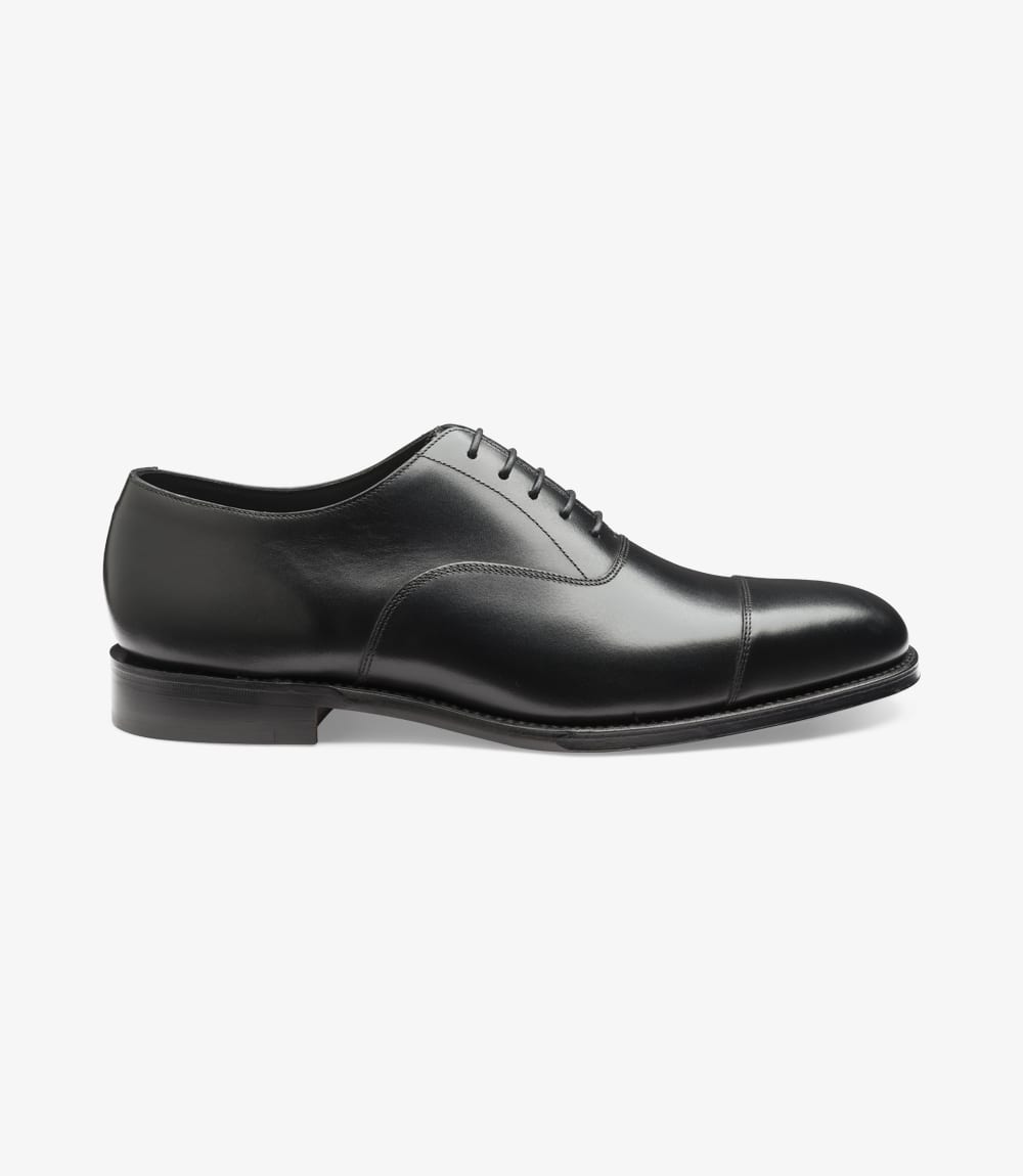 black oxford shoes loake