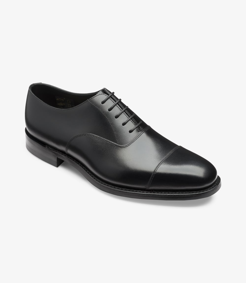 black oxford shoes loake