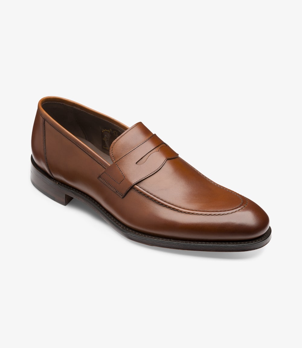 loake whitehall mahogany