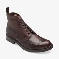 Loake bedale black sales sale