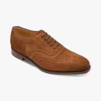 loake brown suede shoes