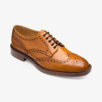 Loake chester mahogany brogue hotsell