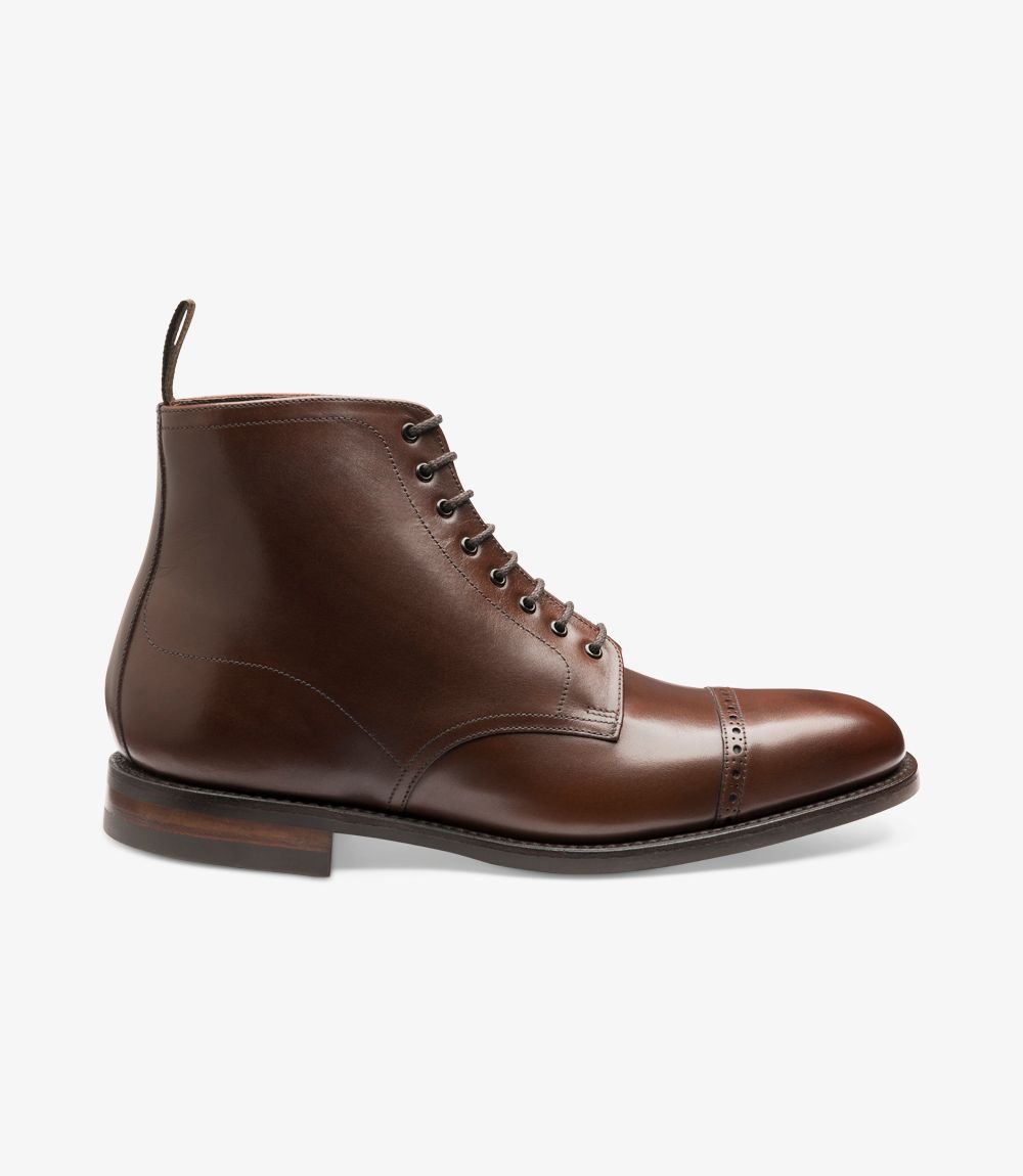 loake hyde dark brown