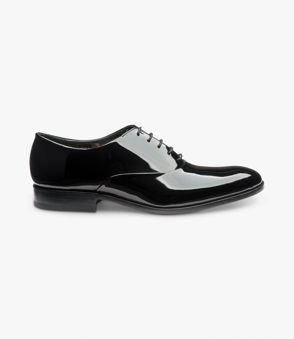 black oxford shoes loake