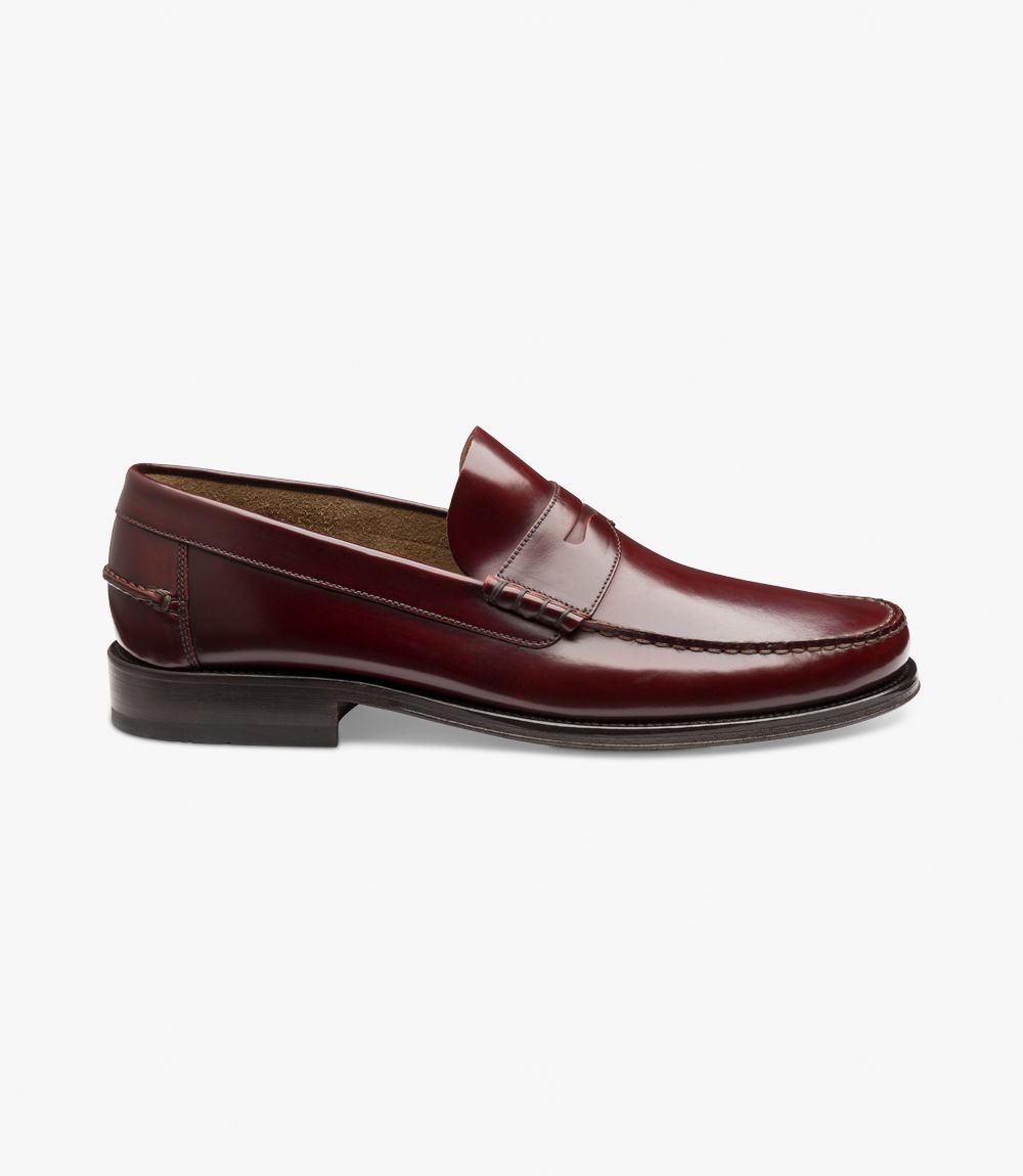 Loake Princeton Leather Moccasin Shoes 