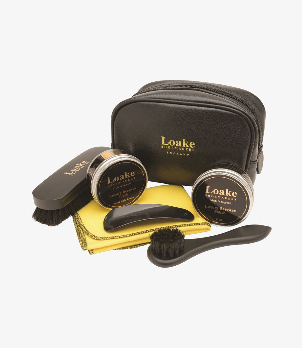 loake shoe polish box