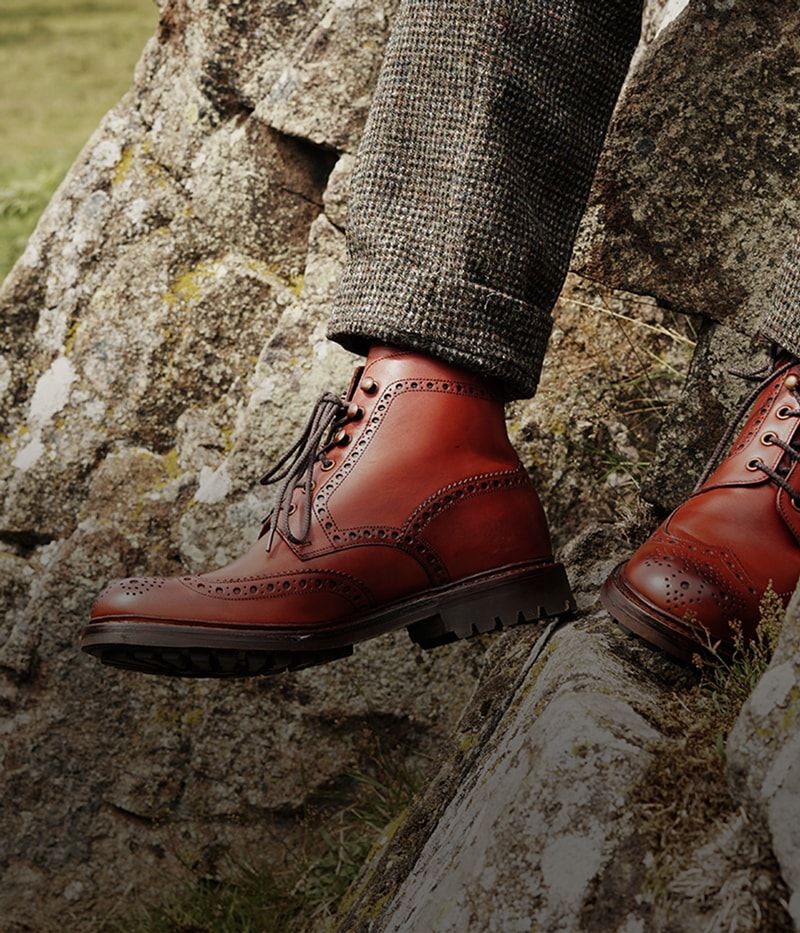 loake brogue boots sale