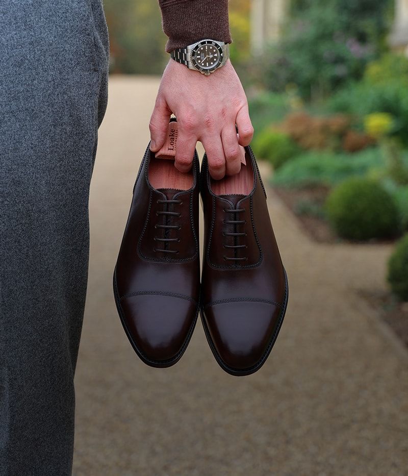 loake cap toe oxford