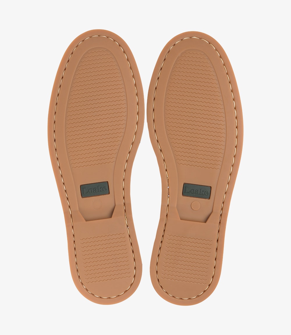 Loake Moccasin Rubber Sole