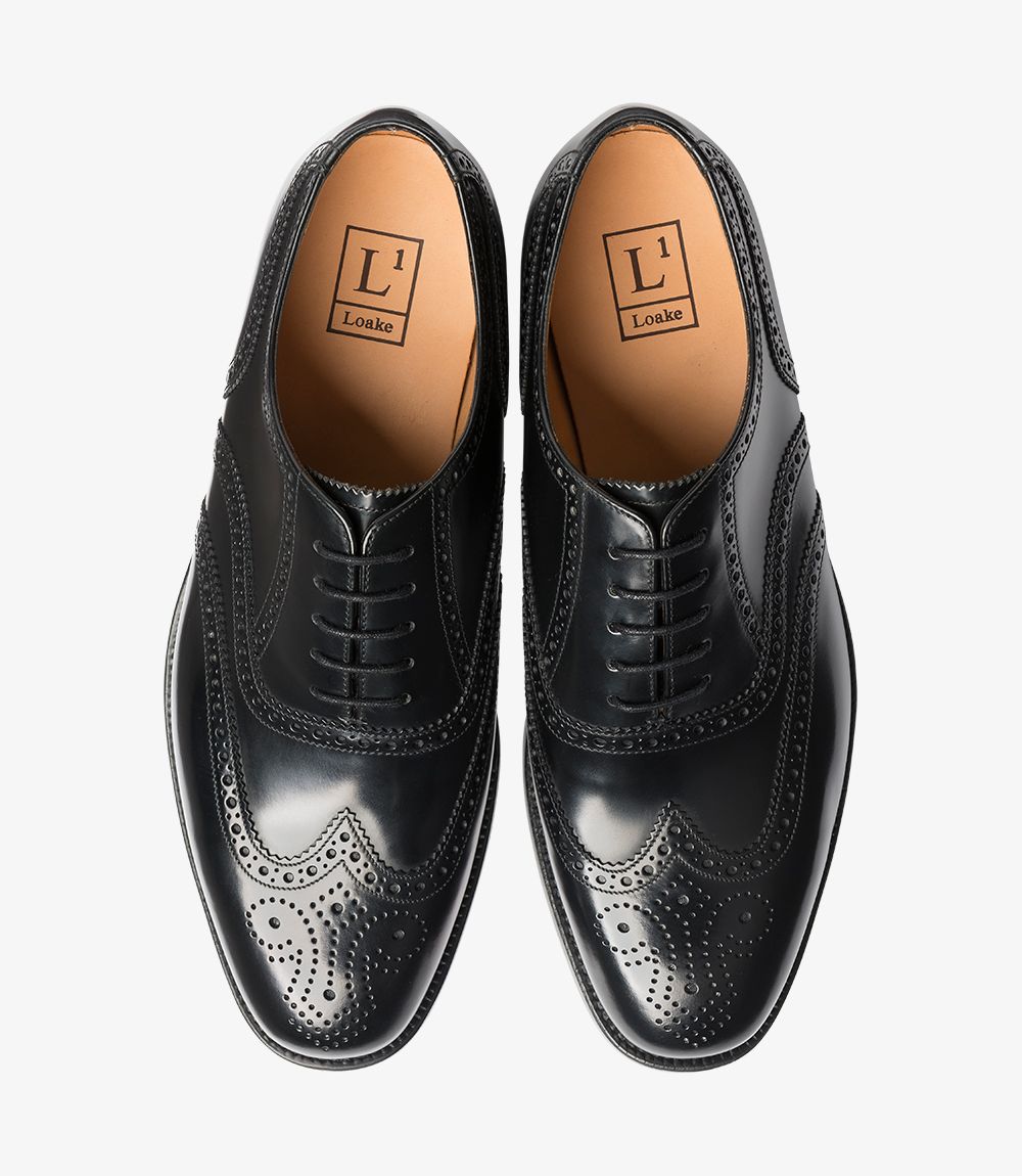 loake buckingham black