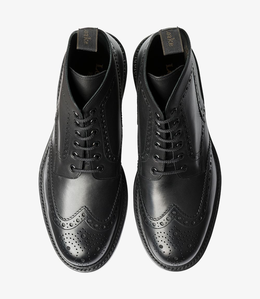 loake bedale black