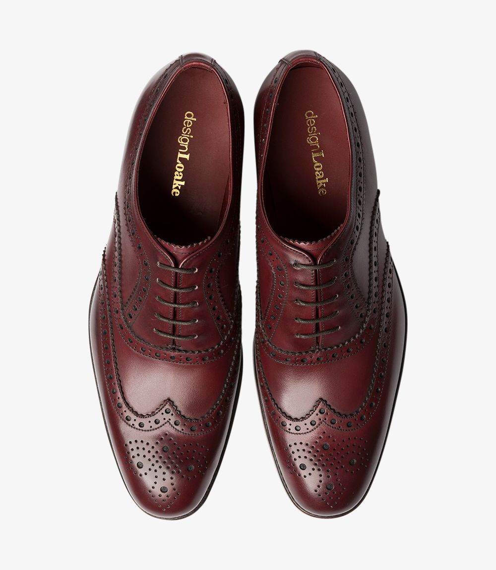 loake fearnley dark brown