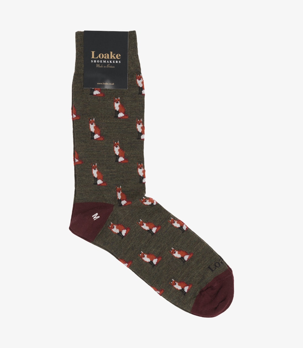 loake fox socks