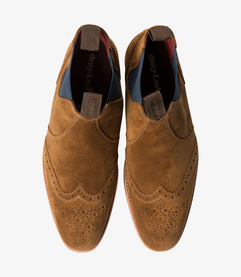 loake hoskins suede