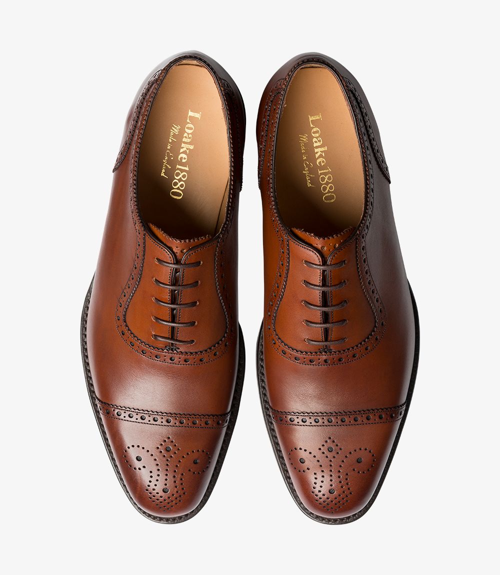 loake semi brogues