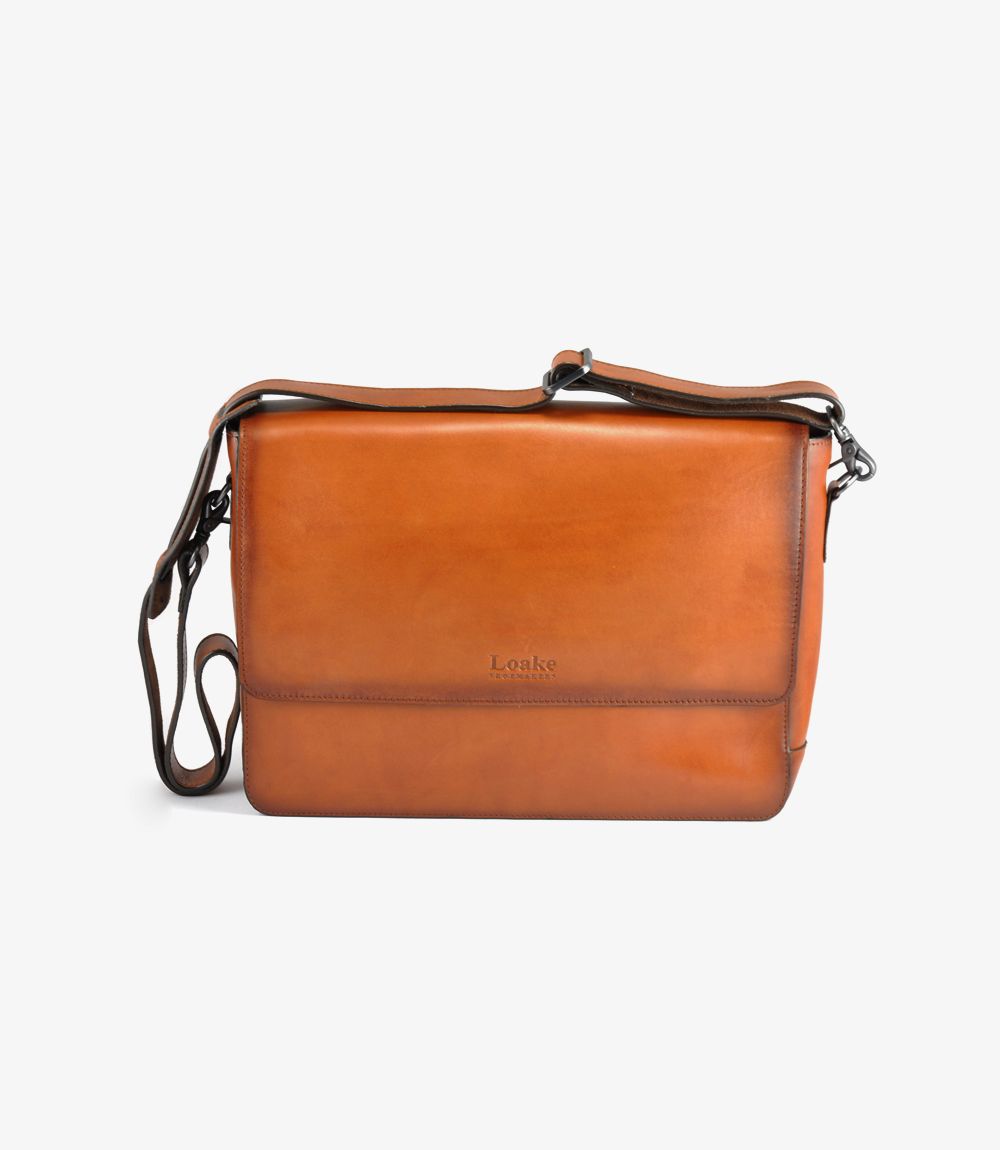 loake horseguards messenger bag