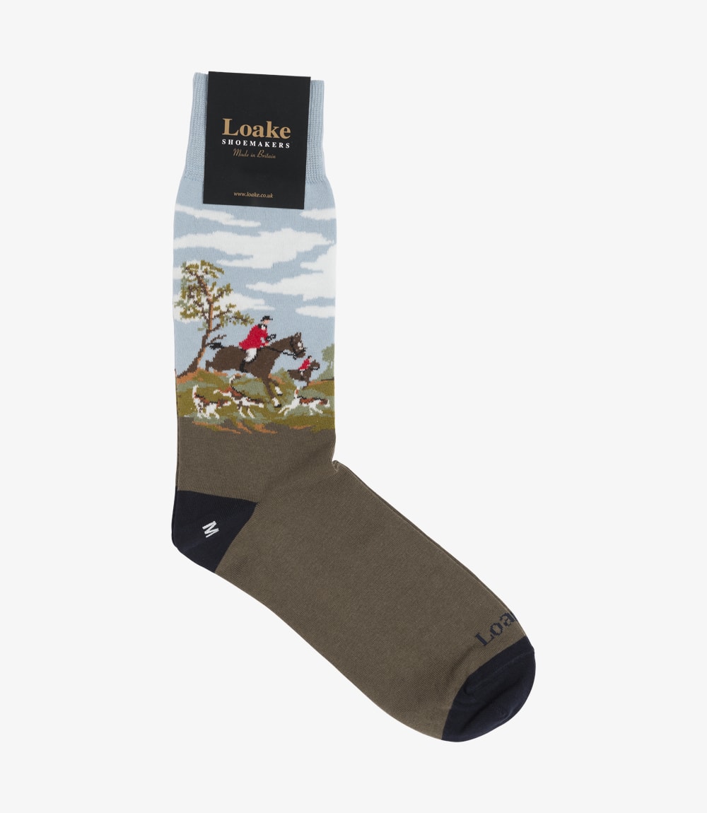 loake fox socks
