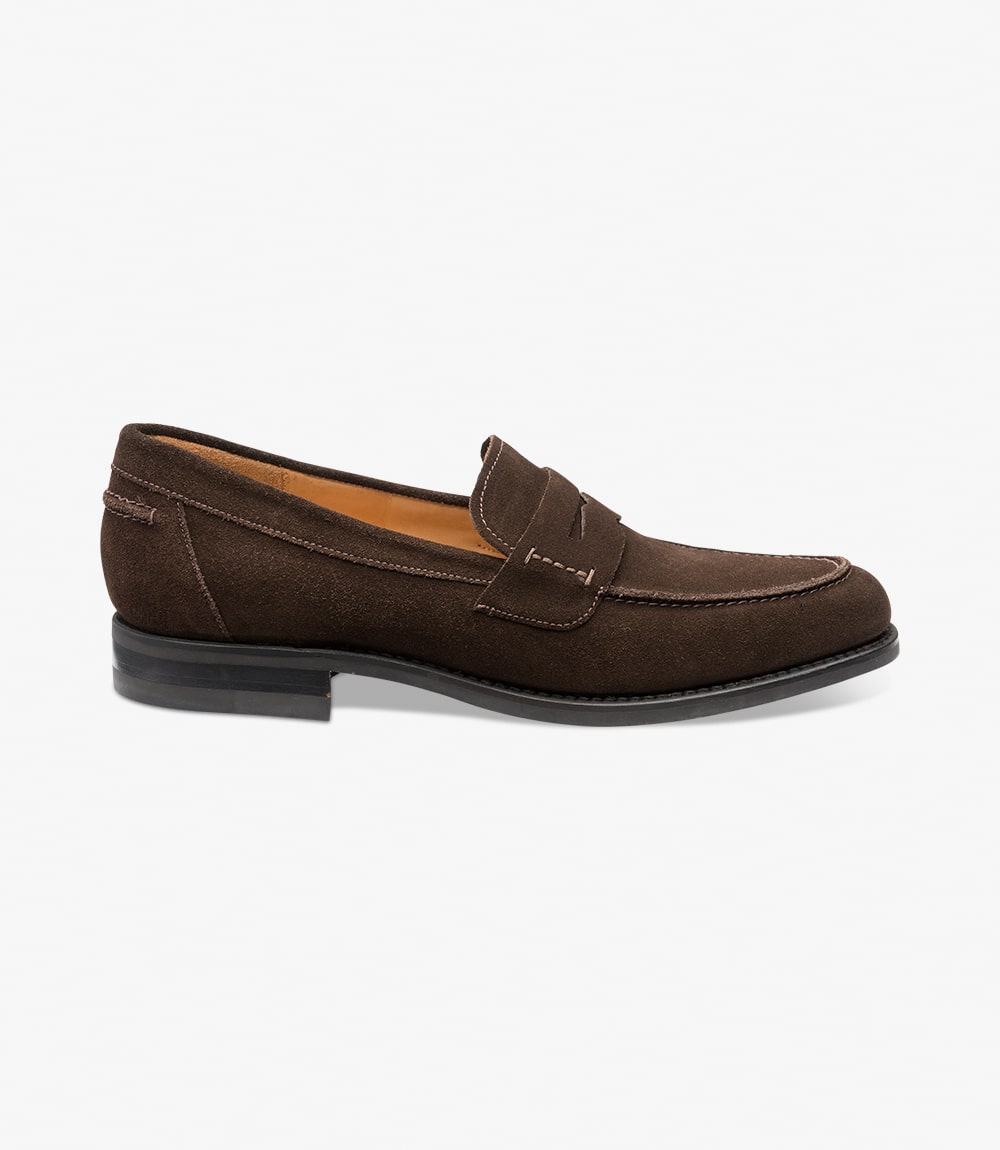 loake lincoln brown suede