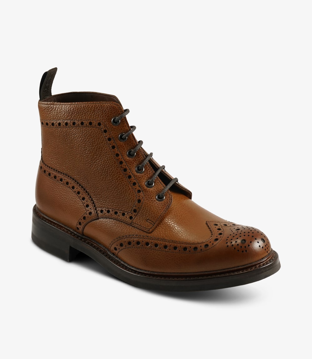 Loake bedale mahogany hotsell