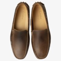 loake bedale waxed suede