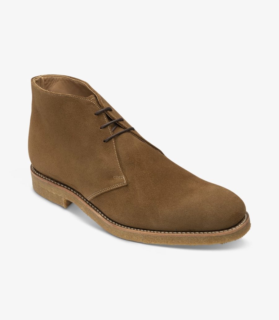 Rivington Tan Suede boot | Loake 