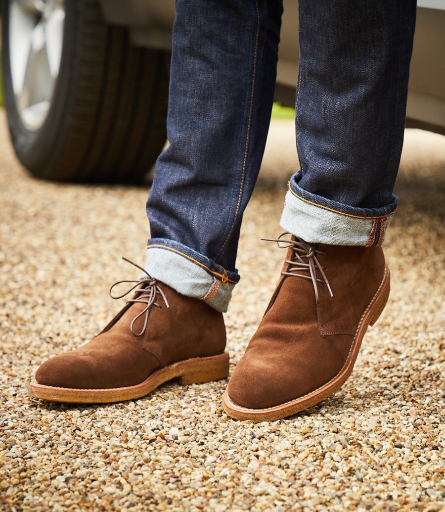 Rivington Tan Suede boot | Loake Shoemakers | English Made Shoes & Boots