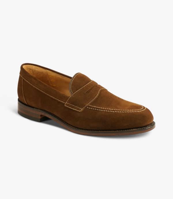 mens brown suede loafers sale uk
