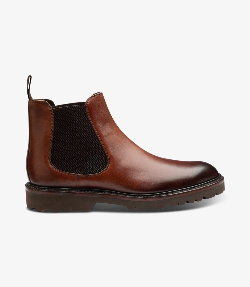 Huxley Chestnut Brown boot Loake Shoemakers English Made Shoes Boots