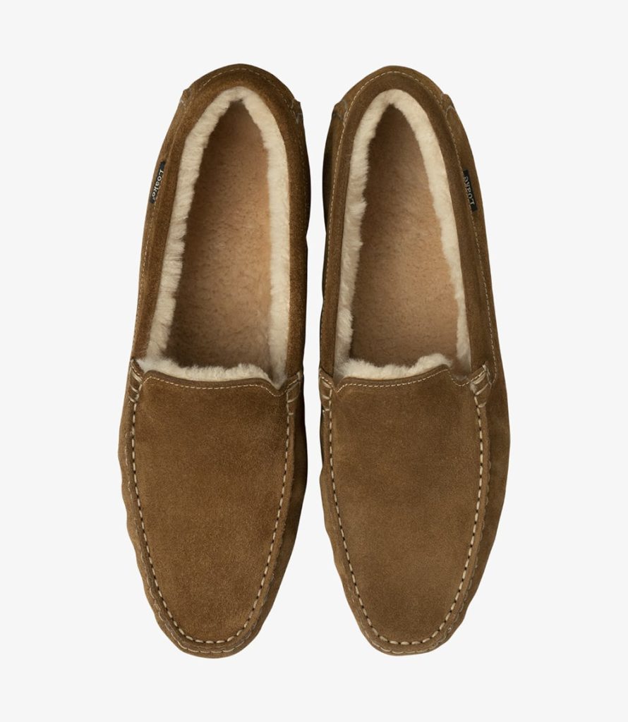 Guards Tan Suede slipper | Loake Shoemakers | English Made Shoes & Boots