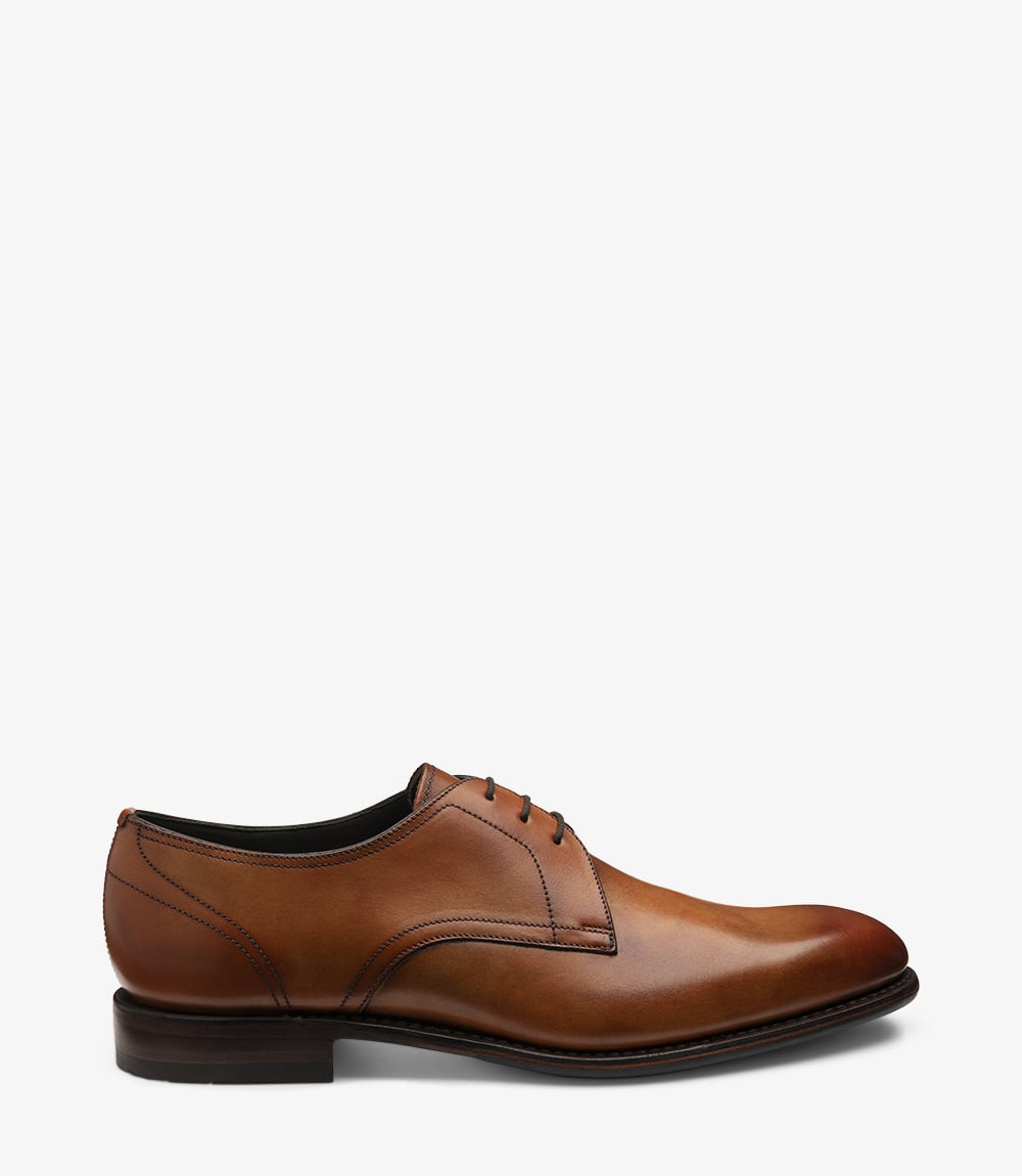 Atherton Tan plain-tie, featuring leather-rubber soles