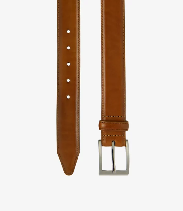 Dark Brown Suede Belt 36 by to Boot New York