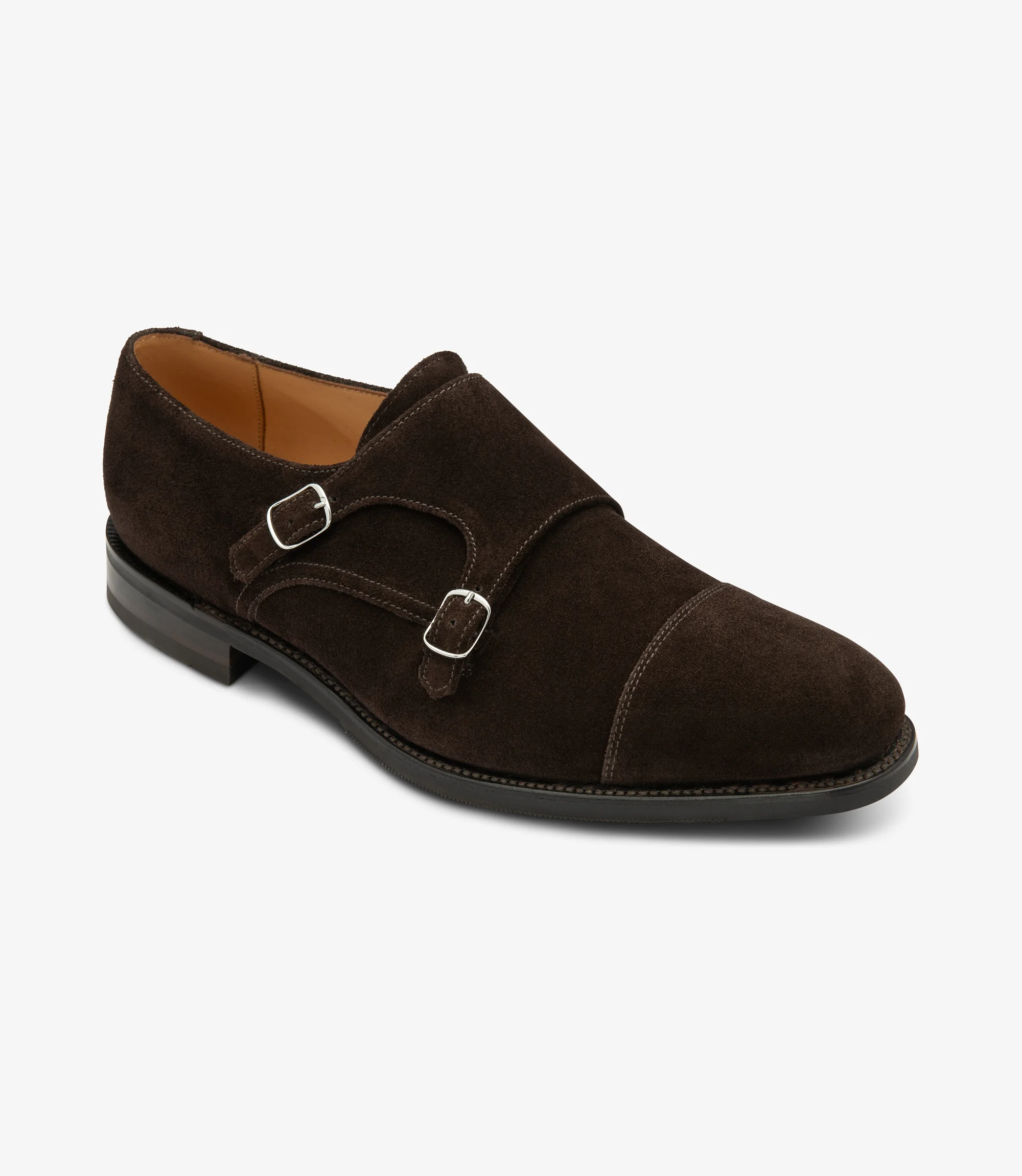 Suede double monk strap on sale