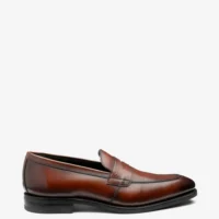 Men's Lynch Scotch loafer shoes featuring rubber soles | Side View