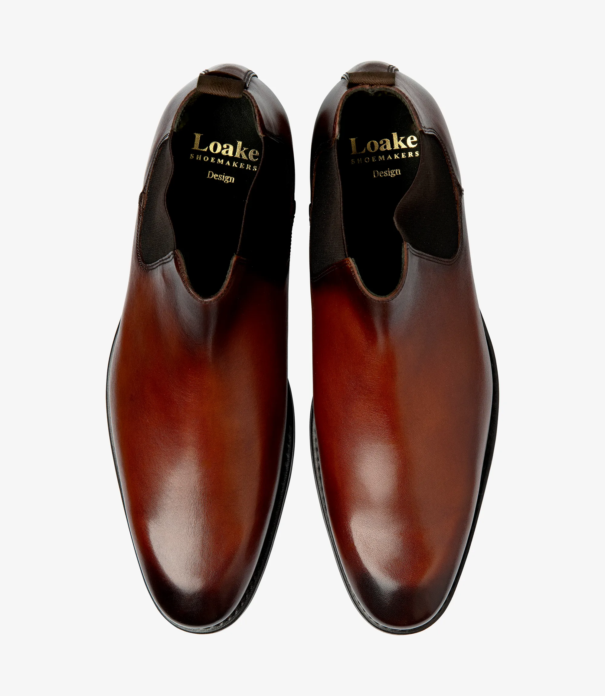Men's McBride Scotch boot shoes featuring rubber soles | Top View
