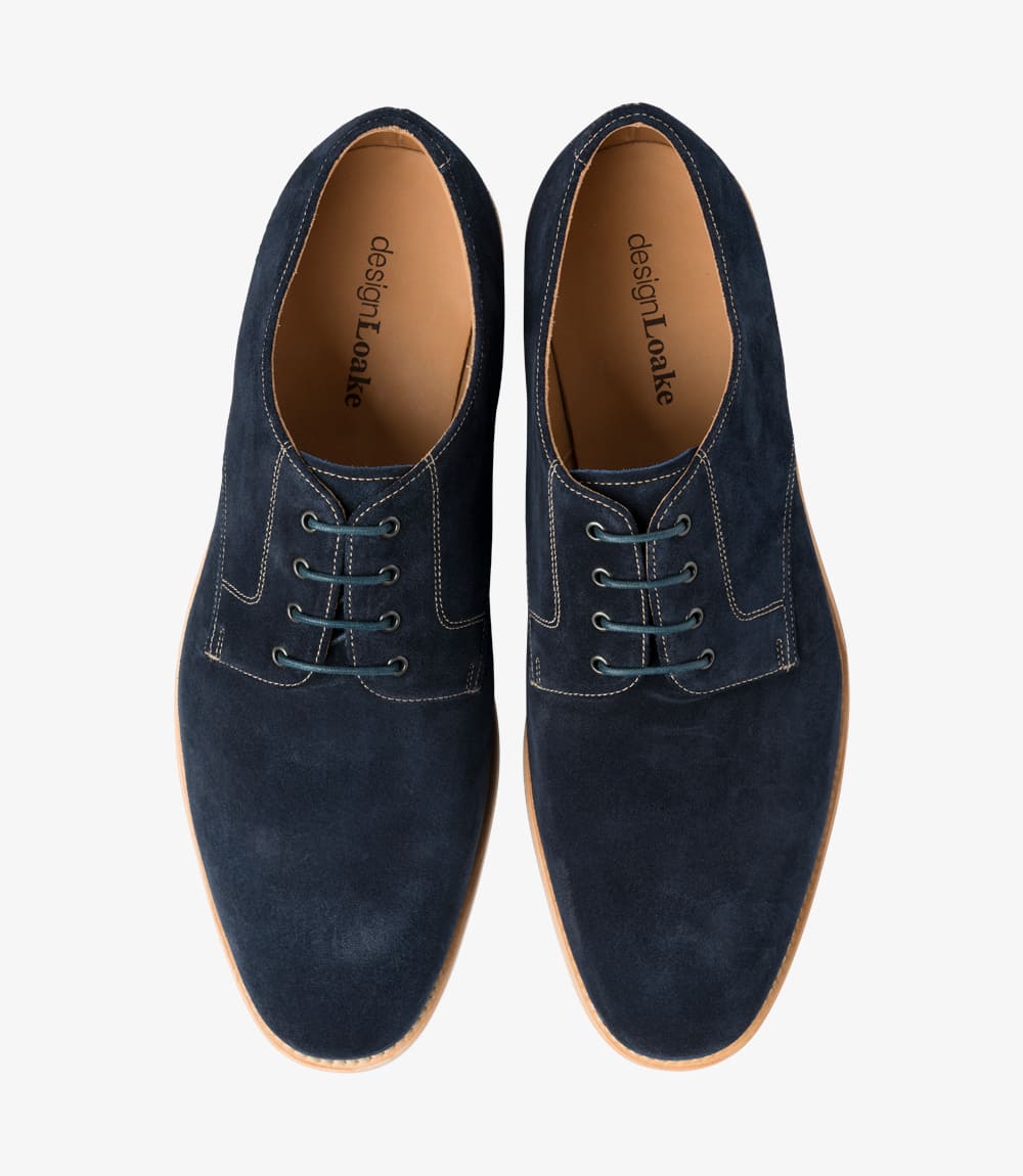 featuring rubber soles | Top View Derby Shoe