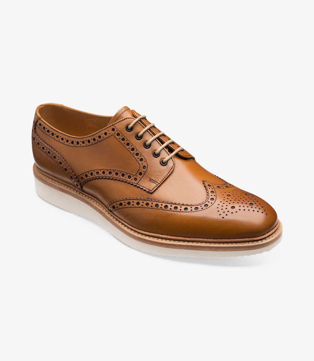 Brogue men's shoes
