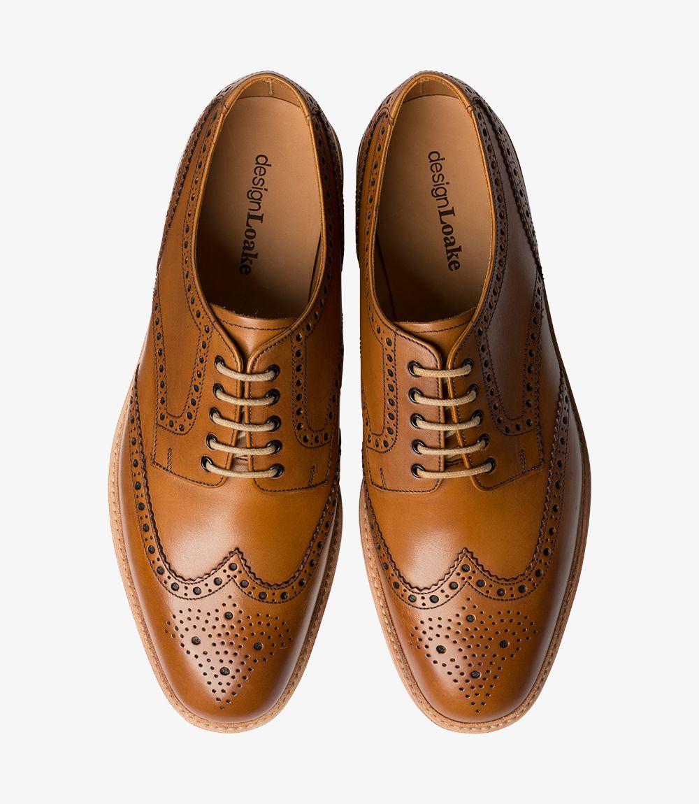 Brogue men's shoes